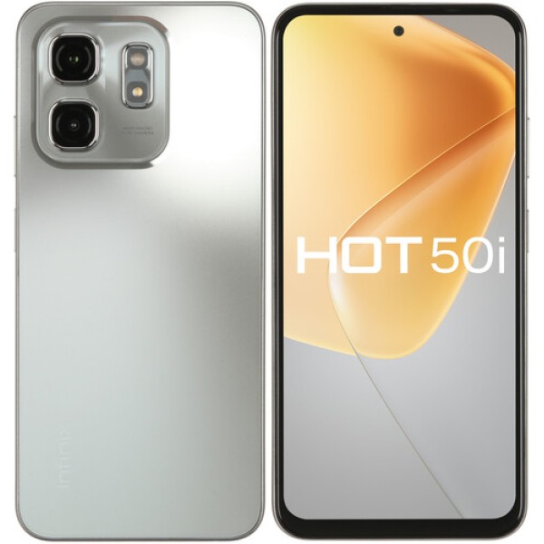 6.7" Смартфон Infinix HOT 50i 128 ГБ серый