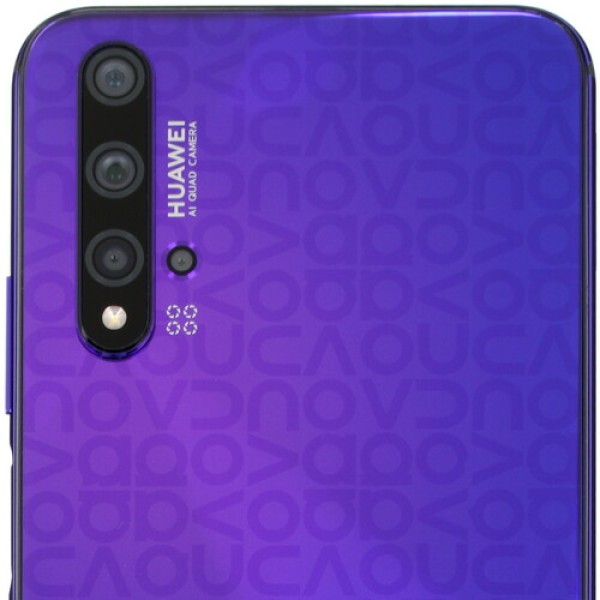 Смартфон Huawei Nova 5T 6.26" 128Gb Purple Kirin980/6Gb/2340x1080/IPS/LTE/NFC/Cam48+16+2+2/32Mp/3750mAh/Android 9.0