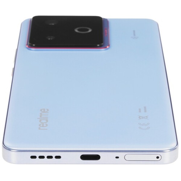 6.8" Смартфон realme GT 7T 256 ГБ голубой