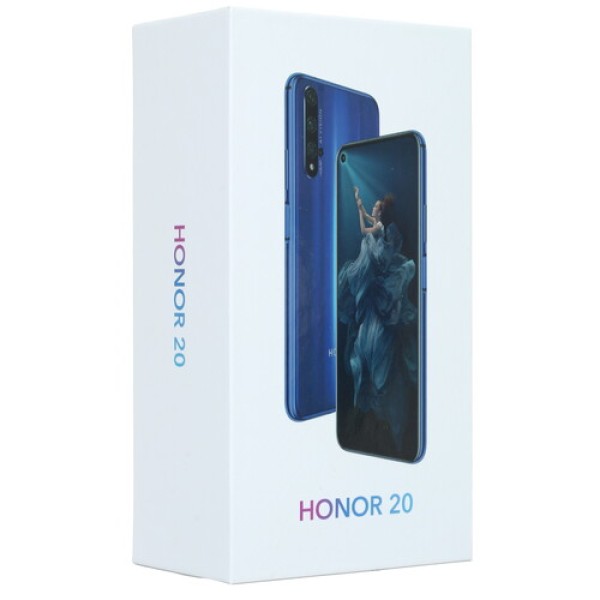 Смартфон Honor 20 6/128Gb [6,26"/LTE/NFC/Cam48+16+2+2Mpx/3750mAh/Black]