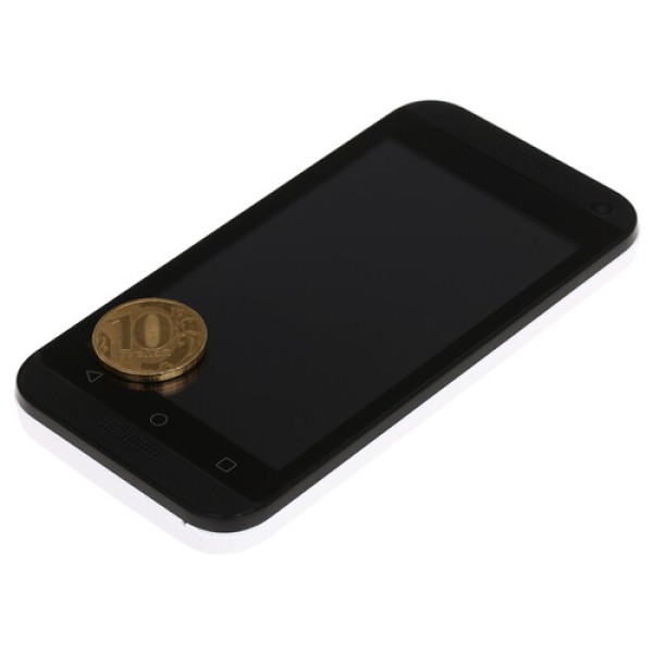 Смартфон DEXP Ixion M240 Strike 3 Pro White [4" 8Gb 4x1.3Ghz/1024Mb/800x480/IPS/2SIM/3G/GPS/Cam5AF/1400mAh/Android 6.0]