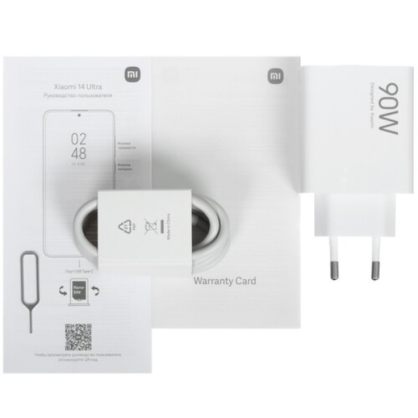 6.73" Смартфон Xiaomi 14 Ultra 512 ГБ белый