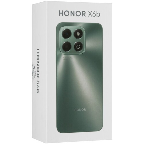6.56" Смартфон HONOR X6b 128 ГБ черный