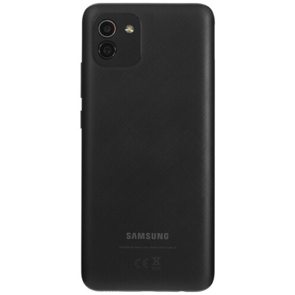 Смартфон Samsung Galaxy A03 3/32Gb Black не РФ ЗУ