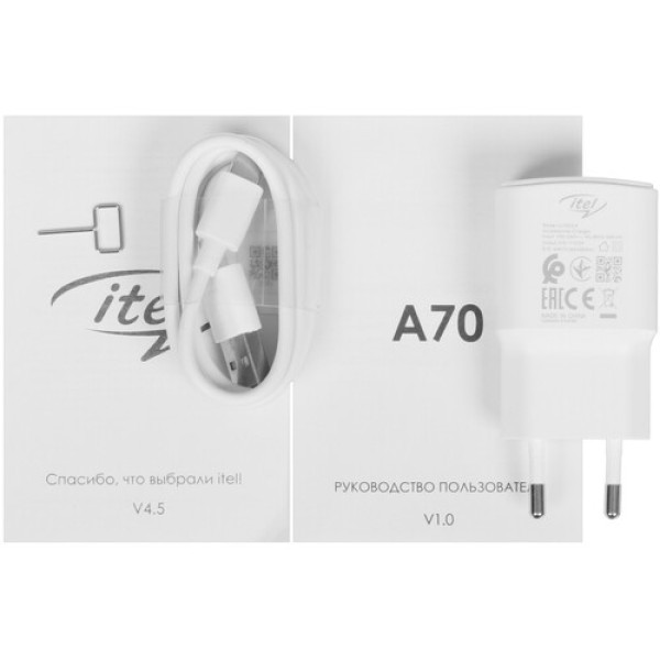 6.6" Смартфон Itel A70 256 ГБ зеленый