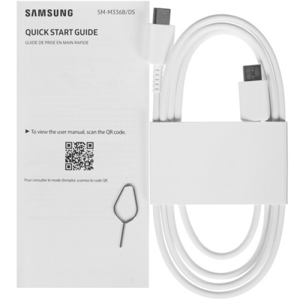 6.6" Смартфон Samsung Galaxy M33 5G 128 ГБ синий