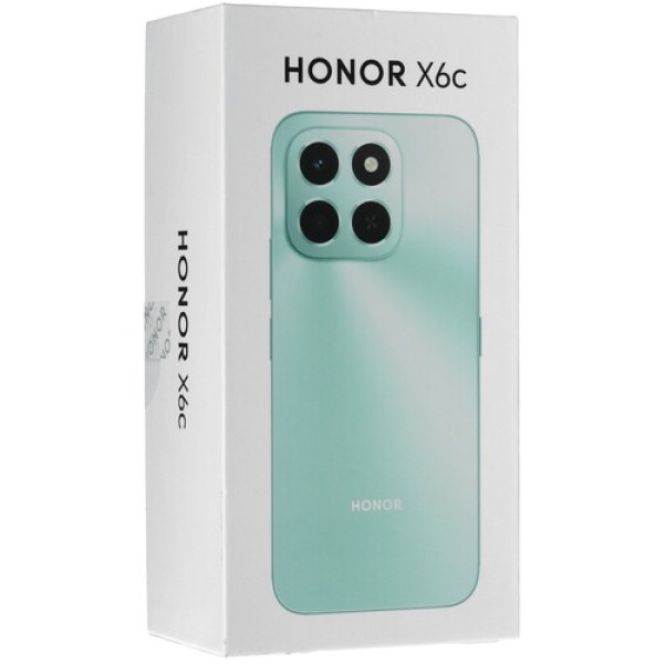 6.61" Смартфон HONOR X6c 128 ГБ белый