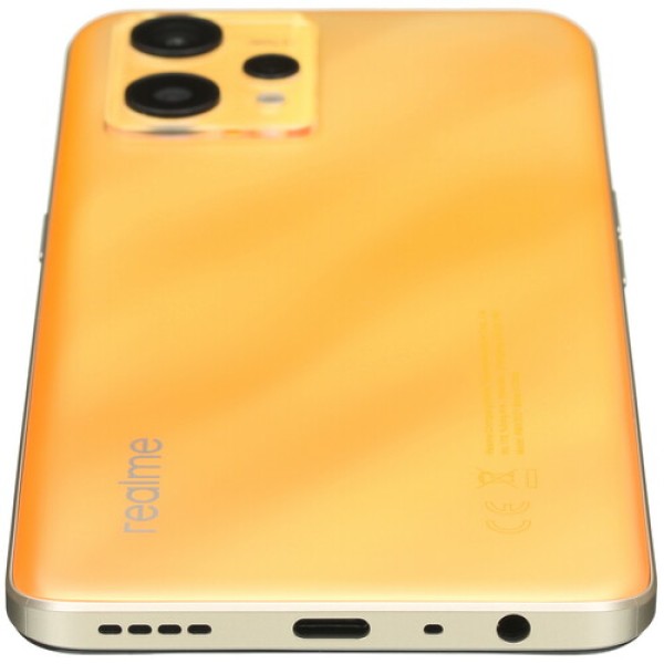 6.4" Смартфон realme 9 4G 128 ГБ желтый