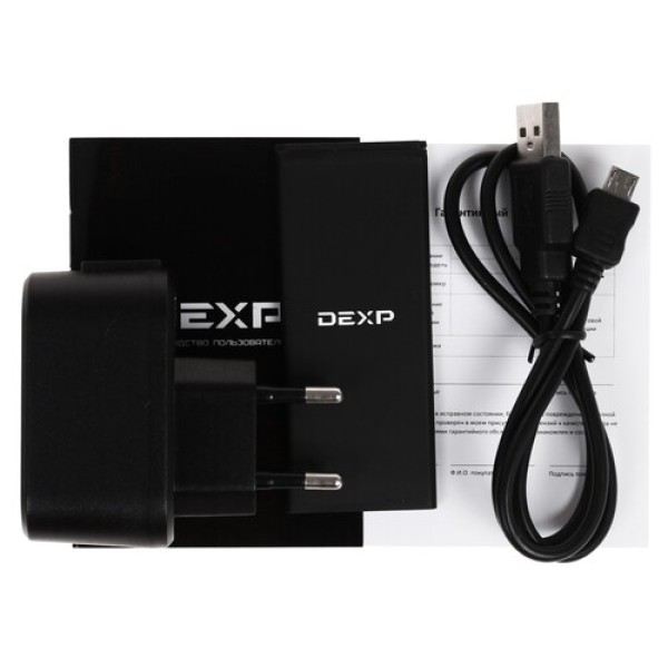 Смартфон DEXP Ixion M240 Strike 3 Pro White [4" 8Gb 4x1.3Ghz/1024Mb/800x480/IPS/2SIM/3G/GPS/Cam5AF/1400mAh/Android 6.0]