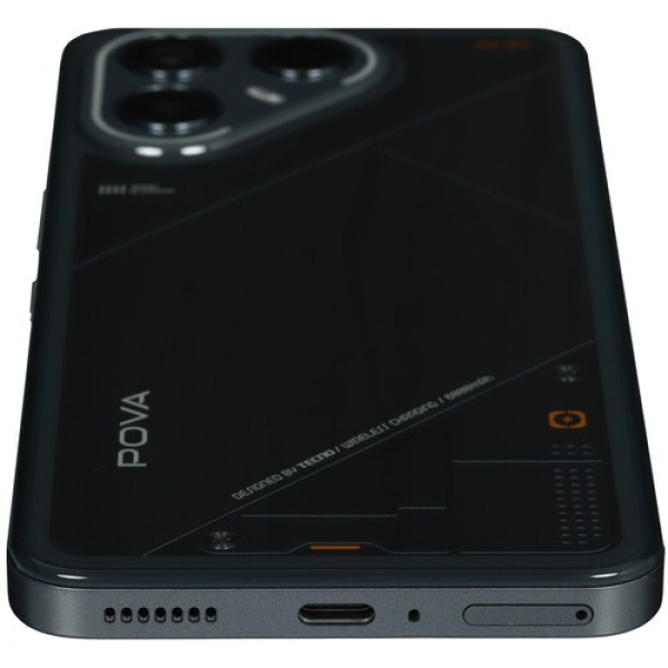 6.67" Смартфон Tecno POVA 7 Ultra 5G 256 ГБ черный