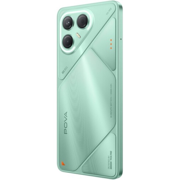 6.78" Смартфон Tecno POVA 7 5G 256 ГБ зеленый