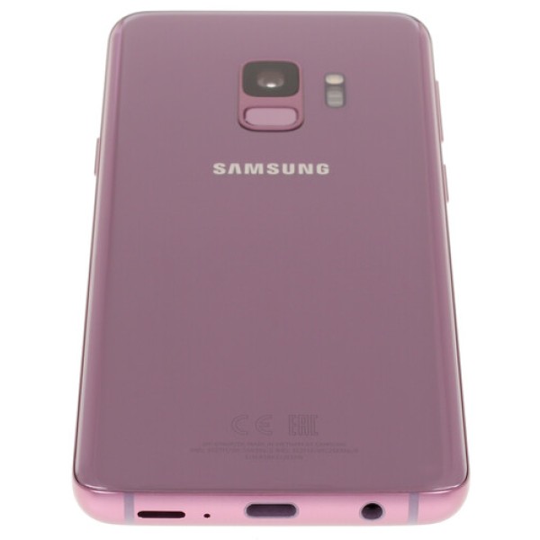 Смартфон Samsung Galaxy S9 5.8" 64Gb Purple 8(4x2,9Ghz+4x1,9Ghz)/4096Mb/2960x1440/sAMOLED/2SIM/LTE/NFC/IP68/Cam12/3000mAh/Android 8.0