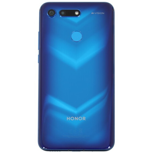 Смартфон Honor View 20 6.4" 256Gb Blue 8(4x1,8Ghz+2x2.6Ghz+2x1,9Ghz)/8192Mb/2310x1080/IPS/2SIM/LTE/NFC/Cam48+24/4000mAh/Android 9.0
