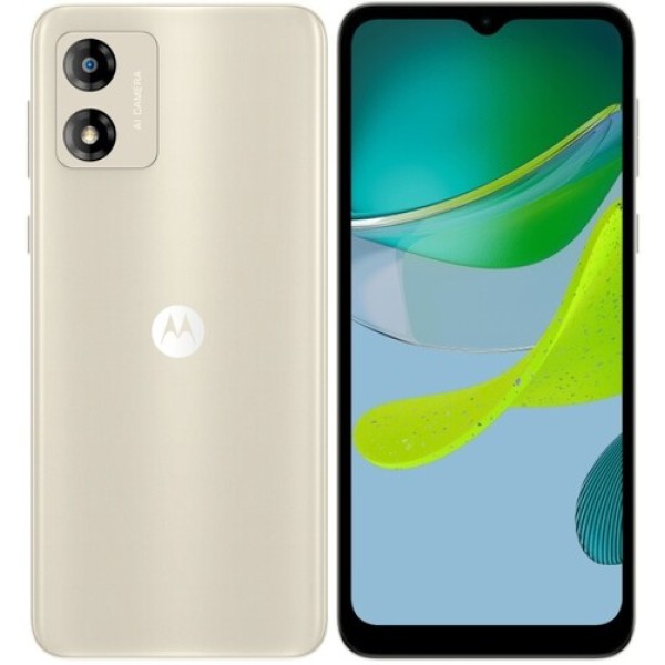 6.5" Смартфон Motorola Moto E13 64 ГБ бежевый