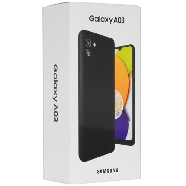 Смартфон Samsung Galaxy A03 3/32Gb Black не РФ ЗУ