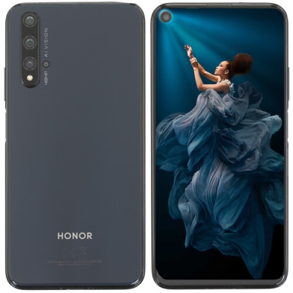 Смартфон Honor 20 6/128Gb [6,26"/LTE/NFC/Cam48+16+2+2Mpx/3750mAh/Black]