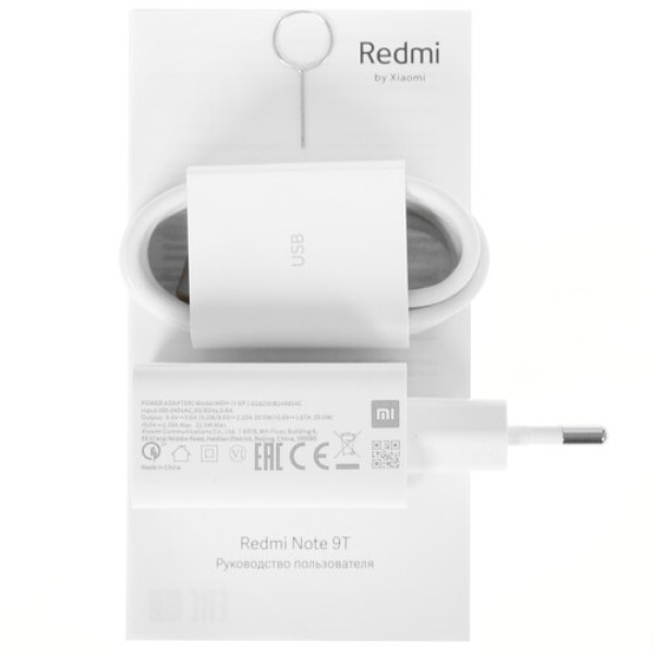 Смартфон Xiaomi Redmi Note 9T 4/128Gb [6,53"/LTE/NFC/Cam48+2Mpx/5000mAh/Nightfall Black]
