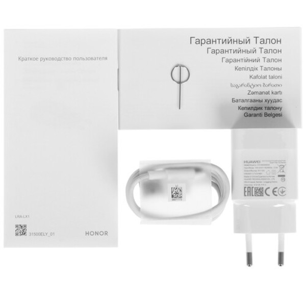 Смартфон Honor 30i 4/128Gb [6,3"/LTE/NFC/Cam48+8+2Mpx/4000mAh/White]
