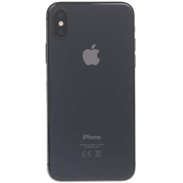 Смартфон Apple iPhone X 5,8" 64Gb Space Grey 6x2.5Ghz/3072Mb/2436х1125/OLED/LTE/IP67/Cam12(x2)/iOS