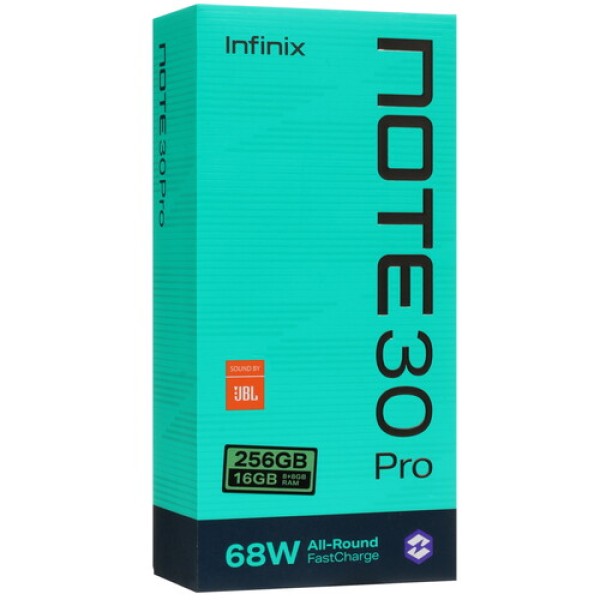 6.67" Смартфон Infinix NOTE 30 Pro 256 ГБ черный