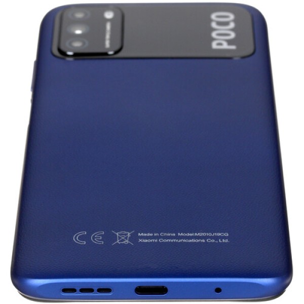 Смартфон POCO M3 4/128Gb [6,53"/LTE/Cam48Mpx/6000mAh/Blue]