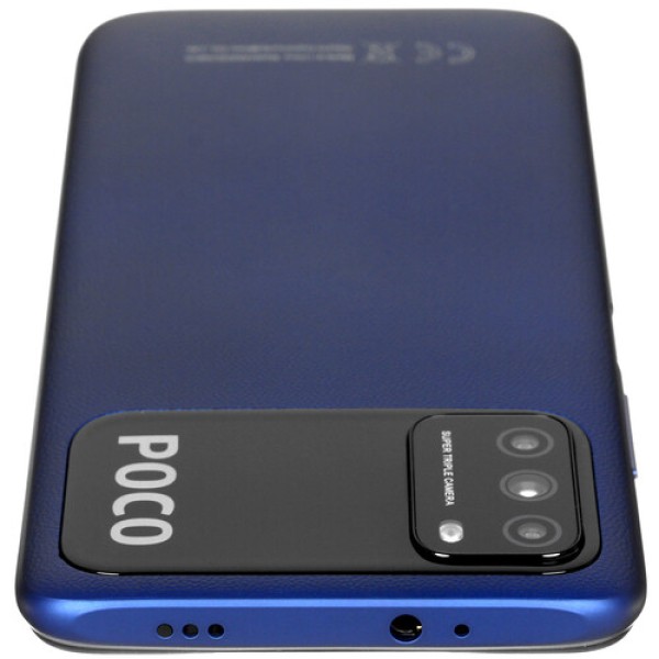 Смартфон POCO M3 4/128Gb [6,53"/LTE/Cam48Mpx/6000mAh/Blue]