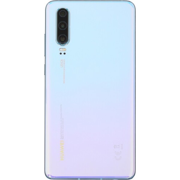 Смартфон Huawei P30 6.1" Breathing Crystal 128Gb 8(2x2.6Ghz+2x1.92Ghz+4x1.8Ghz)/6144Mb/2340x1080/OLED/2SIM/LTE/Cam40+16+8/3550mAh/Android 9.0