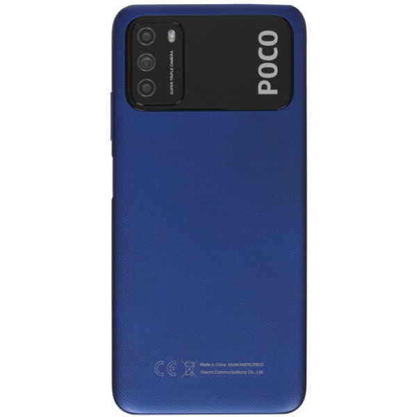 Смартфон POCO M3 4/128Gb [6,53"/LTE/Cam48Mpx/6000mAh/Blue]