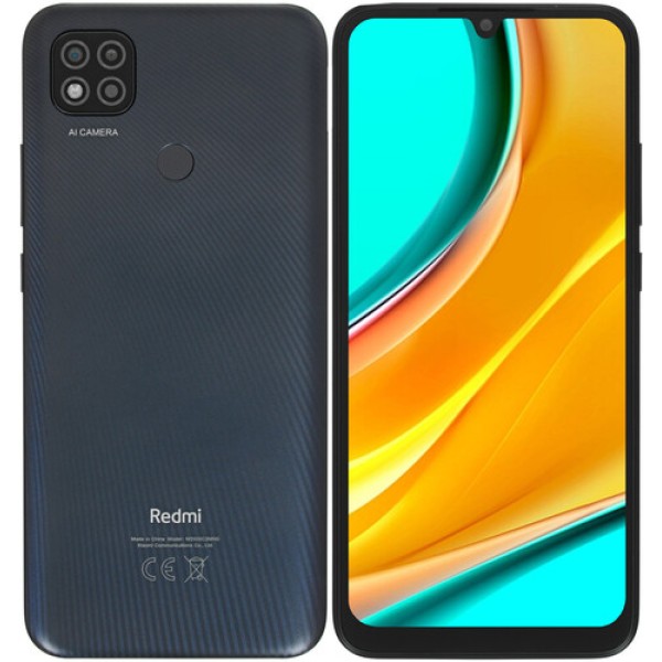 6.53" Смартфон Xiaomi Redmi 9C 128 ГБ серый
