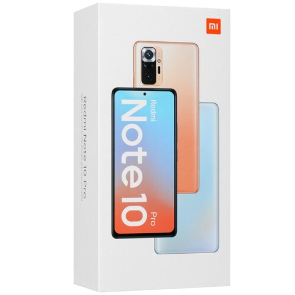 6.67" Смартфон Xiaomi Redmi Note 10 Pro 128 ГБ серый