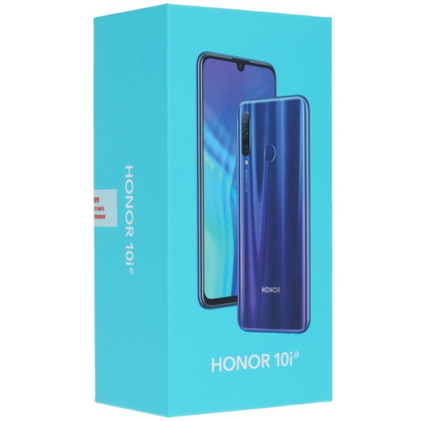 Смартфон Honor 10i 4/128Gb [6,21"/LTE/NFC/Cam24+8+2Mpx/3400mAh/Blue]