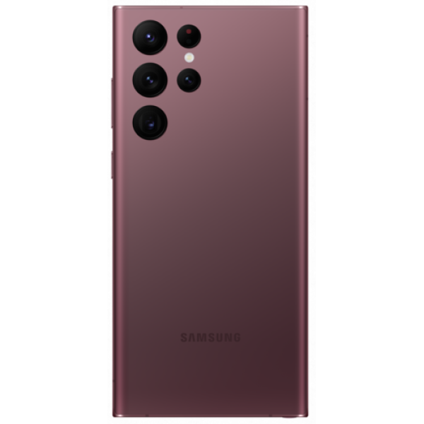 Смартфон Samsung Galaxy S22 Ultra 12/256Gb [6,8"/5G/NFC/Cam108+12+10+10Mpx/5000mAh/Бургунди]