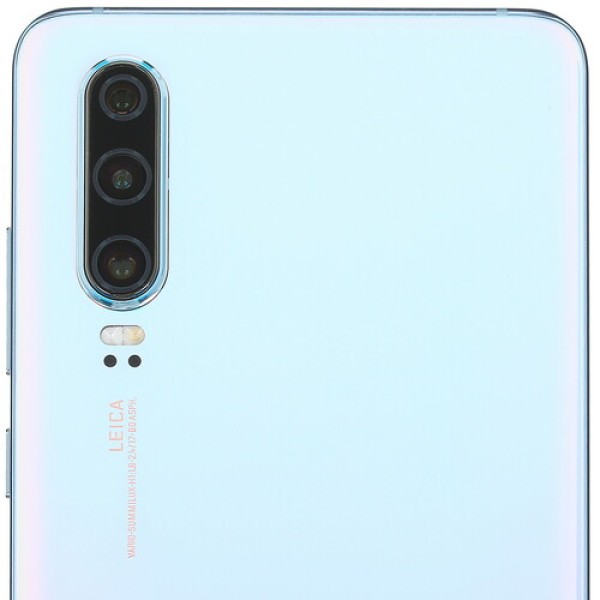 Смартфон Huawei P30 6.1" Breathing Crystal 128Gb 8(2x2.6Ghz+2x1.92Ghz+4x1.8Ghz)/6144Mb/2340x1080/OLED/2SIM/LTE/Cam40+16+8/3550mAh/Android 9.0