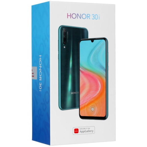 Смартфон Honor 30i 4/128Gb [6,3"/LTE/NFC/Cam48+8+2Mpx/4000mAh/White]