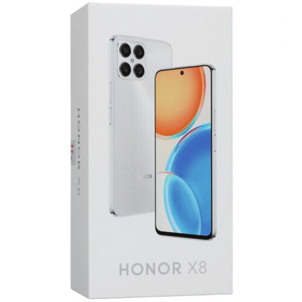 Смартфон Honor X8 6/128Gb [6,7"/LTE /NFC/64+5+2+2 Mpx/4000mAh/Midnight Black]