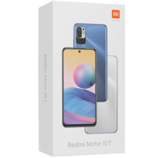 6.5" Смартфон Xiaomi Redmi Note 10T 128 ГБ синий
