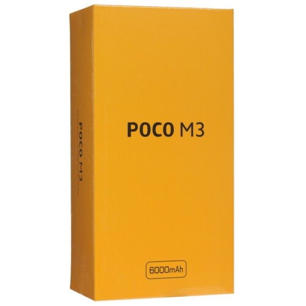 Смартфон POCO M3 4/128Gb [6,53"/LTE/Cam48Mpx/6000mAh/Blue]