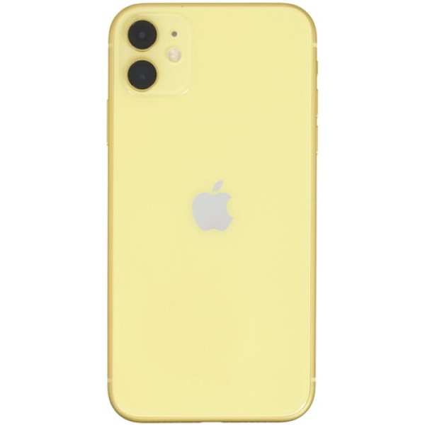 Смартфон Apple iPhone 11 6,1" 256Gb Yellow A13/4Gb/1792х828/IPS/LTE/NFC/IP68/Cam12/iOS
