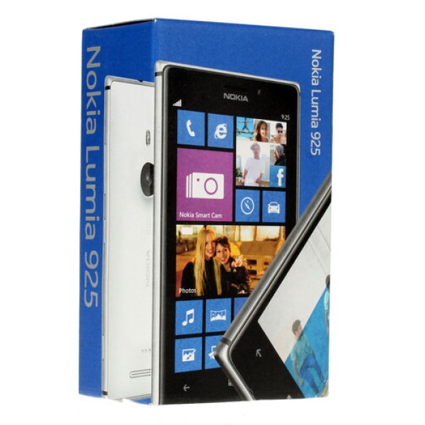 Смартфон Nokia Lumia 925 4.5" 16Gb Grey 2x1.5Ghz/1024Mb/768x1280/Amoled/3G/LTE/GPS/Cam8.7/WP8