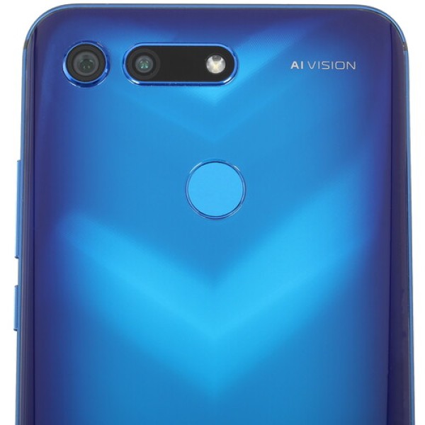 Смартфон Honor View 20 6.4" 256Gb Blue 8(4x1,8Ghz+2x2.6Ghz+2x1,9Ghz)/8192Mb/2310x1080/IPS/2SIM/LTE/NFC/Cam48+24/4000mAh/Android 9.0