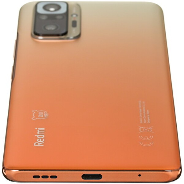 6.67" Смартфон Xiaomi Redmi Note 10 Pro 128 ГБ оранжевый