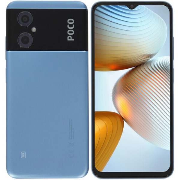 6.58" Смартфон POCO M4 64 ГБ голубой