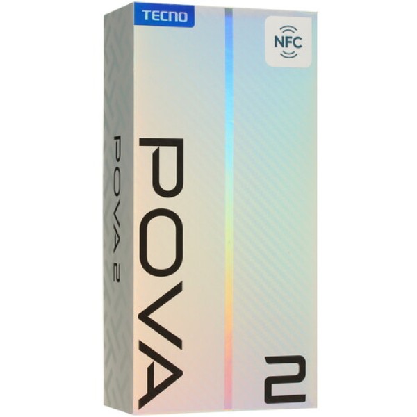 6.95" Смартфон Tecno POVA 2 64 ГБ серебристый