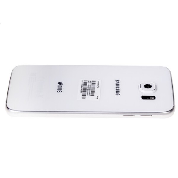 Смартфон Samsung SM-G920 Galaxy S6 5.1" 64Gb White 8x1.5Ghz/3072Mb/2560x1440/2SIM/3G/LTE6/GPS/Cam16/2550mAh/Android 5.0