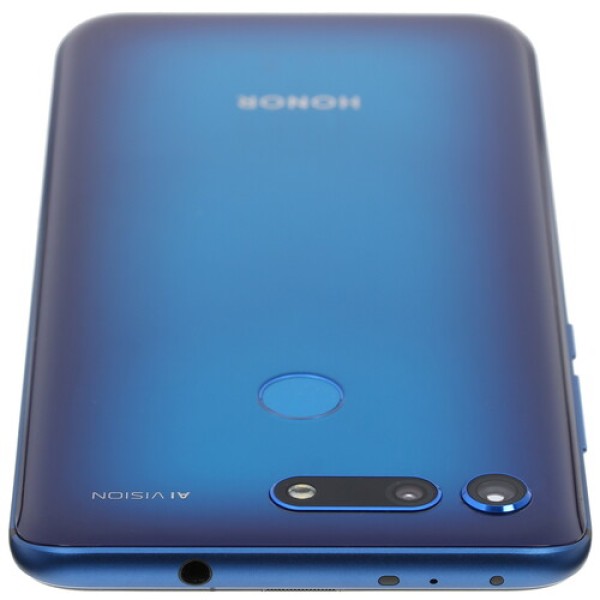 Смартфон Honor View 20 6.4" 256Gb Blue 8(4x1,8Ghz+2x2.6Ghz+2x1,9Ghz)/8192Mb/2310x1080/IPS/2SIM/LTE/NFC/Cam48+24/4000mAh/Android 9.0