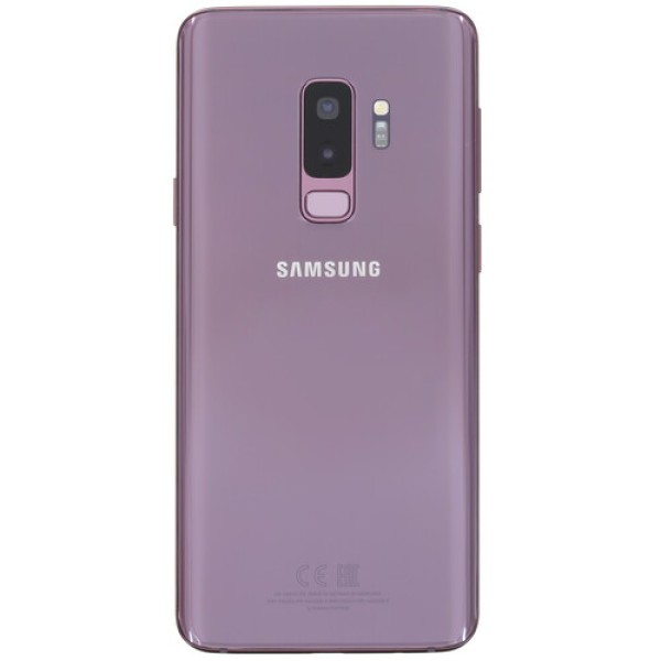 Смартфон Samsung Galaxy S9+ 6.2" 64Gb Purple 8(4x2,9Ghz+4x1,9Ghz)/6144Mb/2960x1440/sAMOLED/2SIM/LTE/NFC/IP68/Cam12+12/3500mAh/Android 8.0