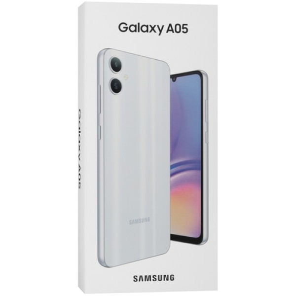 6.7" Смартфон Samsung Galaxy A05 64 ГБ серебристый