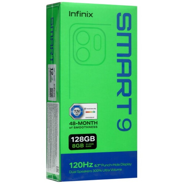 6.7" Смартфон Infinix SMART 9 128 ГБ золотистый