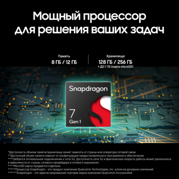6.7" Смартфон Samsung Galaxy M55 128 ГБ черный