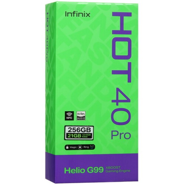 6.78" Смартфон Infinix HOT 40 Pro 256 ГБ золотистый